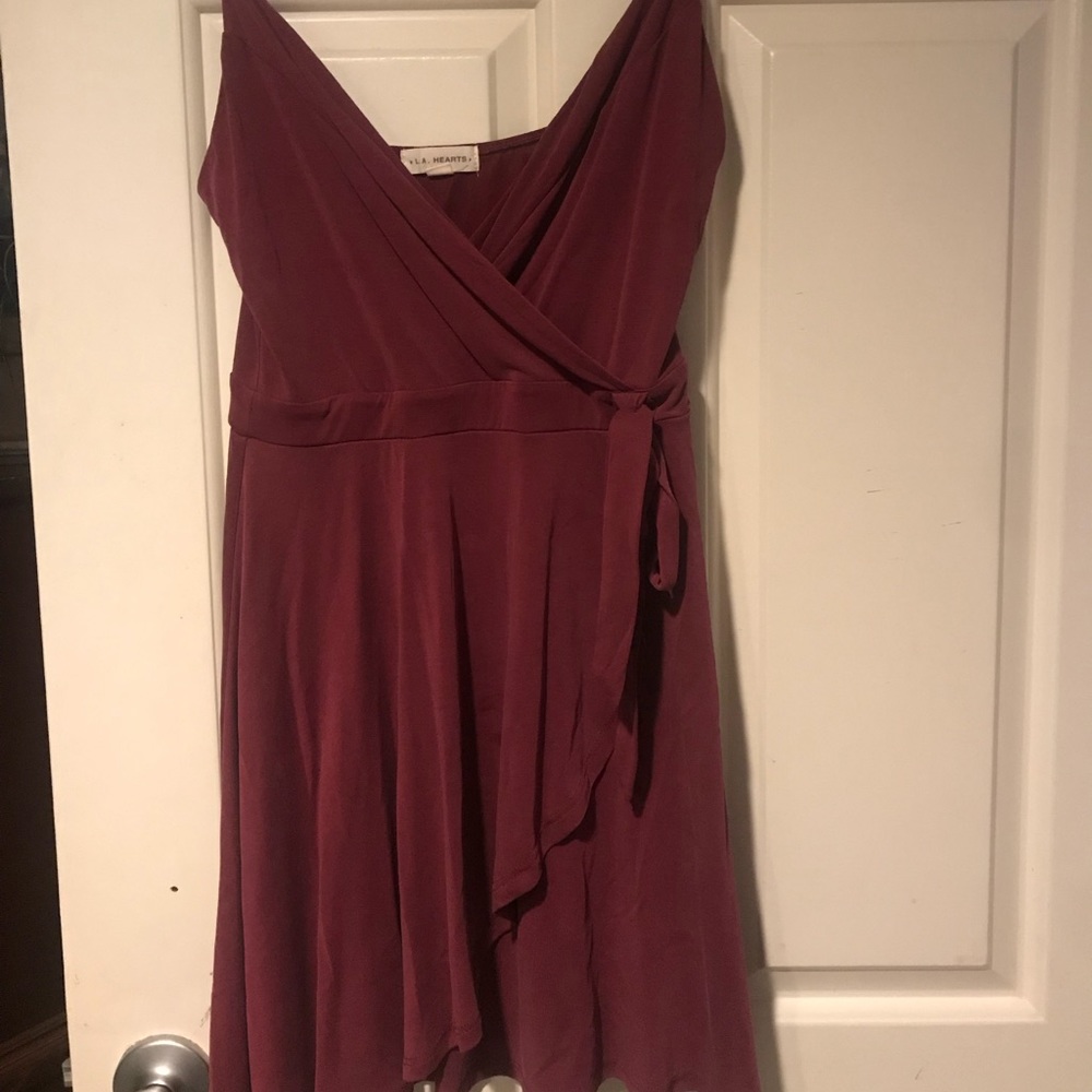 Red dress from pacsun